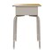 Flash Furniture HERCULES Student Desk w/Open Front Metal Book Box, Maple Desktop, Silver Frame and Blk Stack Chair FD-DESK-GMP-SCH3BB-GG - alternate 9